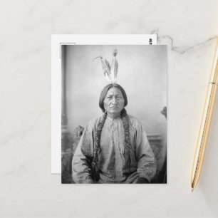 Lakota Leader Sitting Bull Native American Indian  Postcard