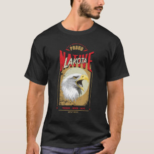 Lakota Native American Eagle Spirit Vintage Honor T-Shirt