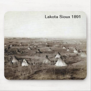 Lakota Sioux 1891 Mousepad