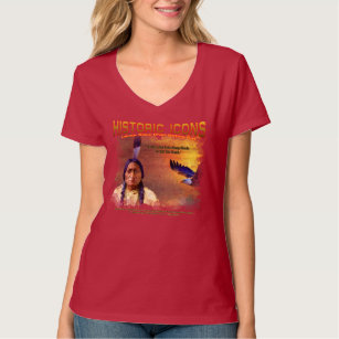 Lakota Sioux Chief Sitting Bull painted T-Shirt