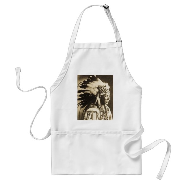 Lakota Sioux Chief White Swan Standard Apron (Front)