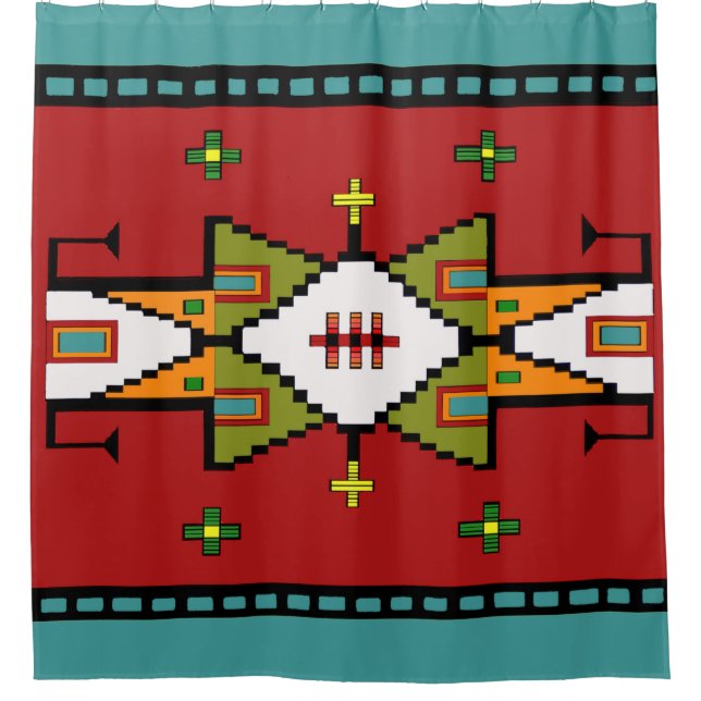 Lakota Spirit Shower Curtain (Front)