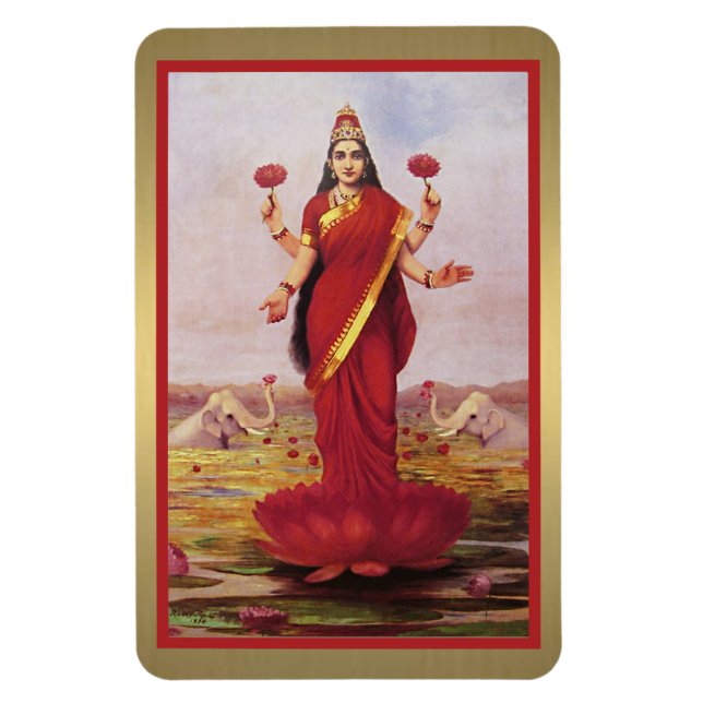 Lakshmi 1896 magnet (Vertical)