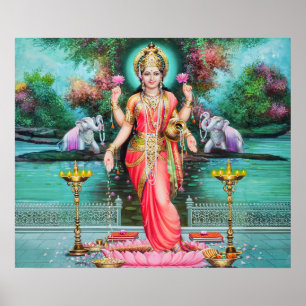 Lakshmi by Sapar Brothers Poster