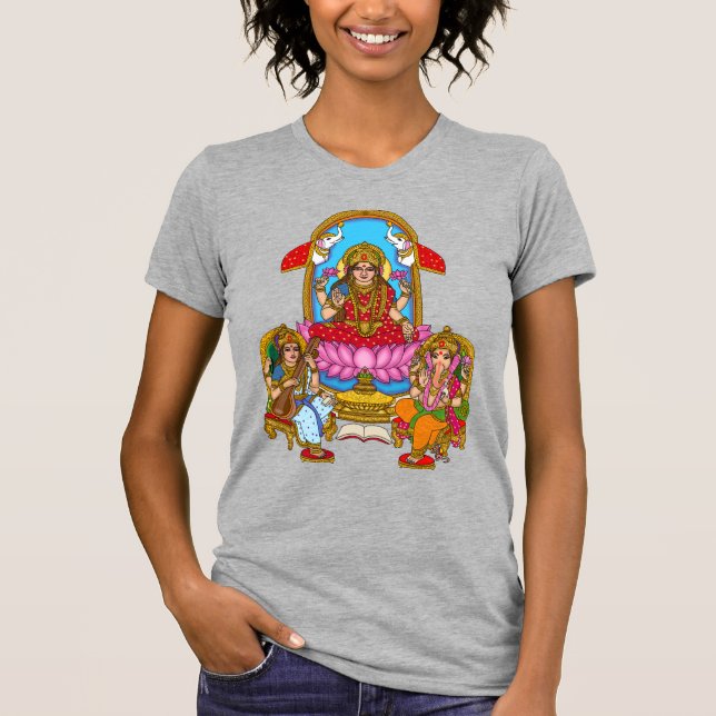 Lakshmi Ganesh T-Shirt (Front)
