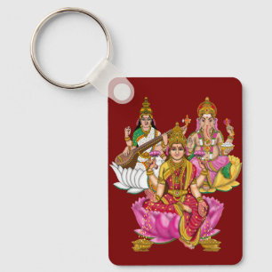 Lakshmi Ganesha Keychain