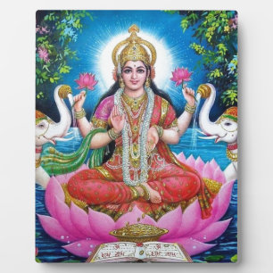 Lakshmi Goddess of Love, Prosperity, and Wealth Plaque