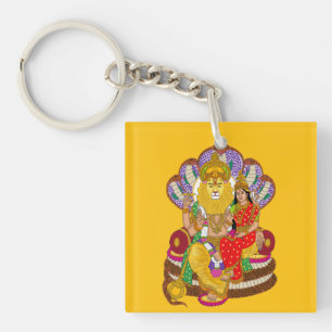 Lakshmi Narasimha Keychain