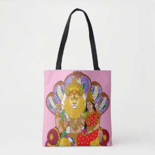 Lakshmi Narasimha Tote Bag