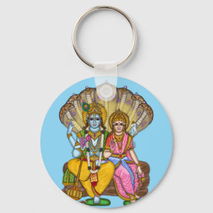 Lakshmi Narayan Keychain