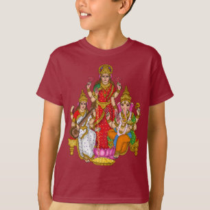 Lakshmi Saraswati Ganesha T-Shirt
