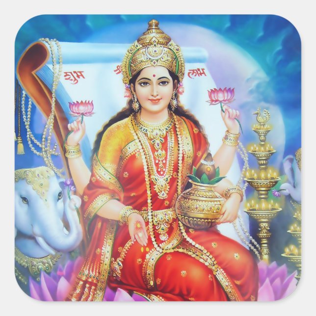 Lakshmi Stickers Version 1 (Front)