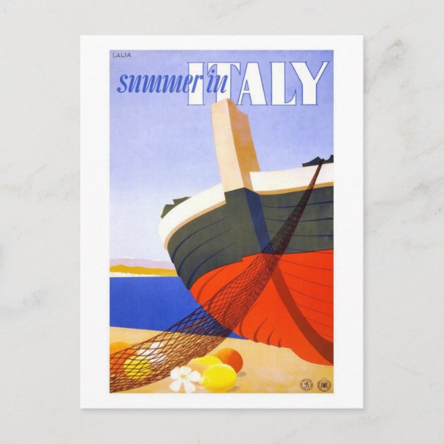 Lalia Summer In Italy Postcard (Front)