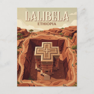 Lalibela, Lalibela, Amhara Postcard