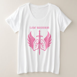 LAM Warrior Can you say lymphangioleiomyomatosis Plus Size T-Shirt