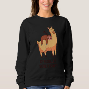Lama Alpaca Sloth Official Pyjamas Nightdress Sweatshirt