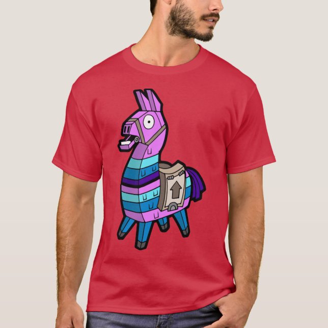 Lama Battle Royale Character vintage T-Shirt (Front)