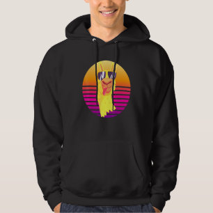 Lama Retro Style Alpaca Boy Hoodie