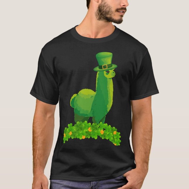 Lama The Ultimate Guide to Celebrating St Patrick  T-Shirt (Front)