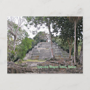 Lamanai Mayan Ruins Belise Postcard