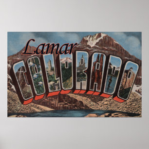 Lamar, ColoradoLarge Letter ScenesLamar, CO Poster