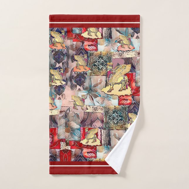 Lamassu Art Hand Towel (Hand Towel)