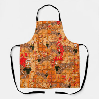 Lamassu Cartoon Apron