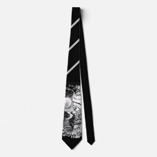 Lamassu Portrait Neck Tie