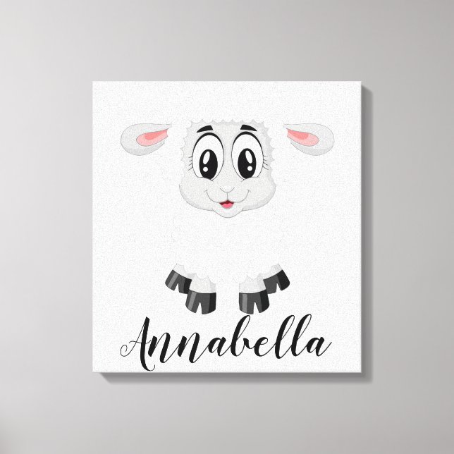 Lamb Canvas Print (Front)
