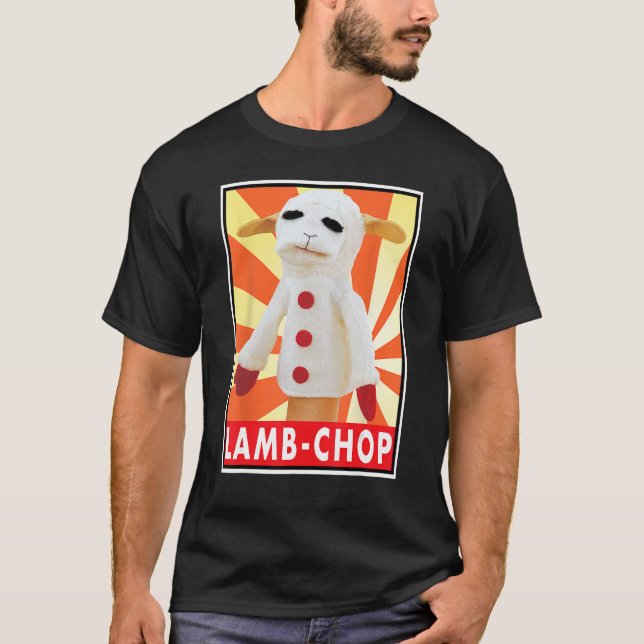 Lamb Chop Vintage Retro T-Shirt (Front)