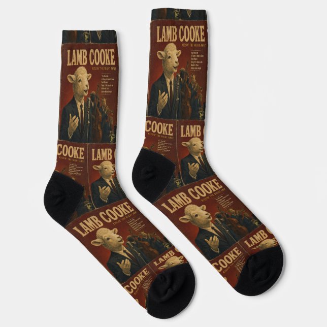 Lamb Cooke Album: a Parody Socks (Right)