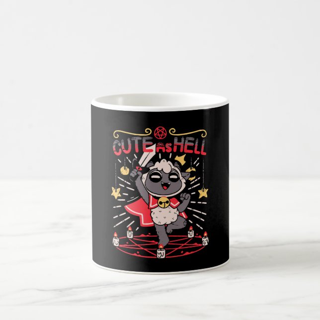 Lamb Cute as Hell Coffee Mug (Center)