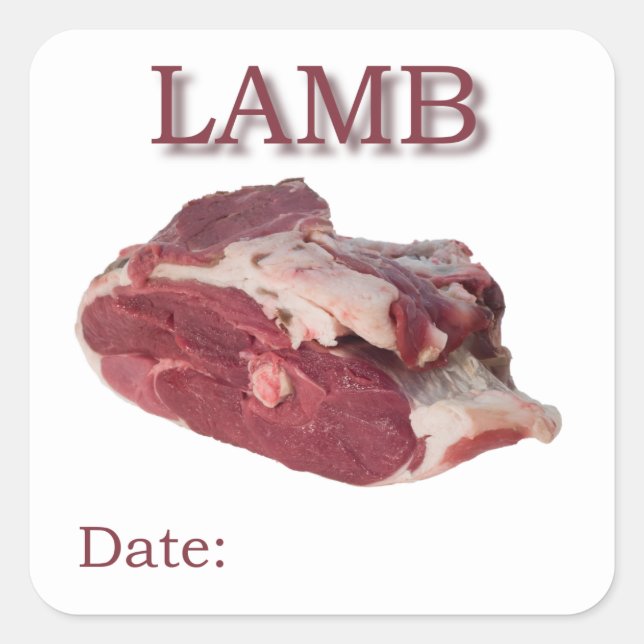 Lamb easy find label (Front)