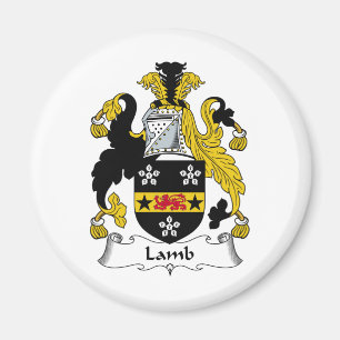 Lamb Family Crest Magnet