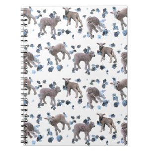 Lamb Frenzy Notebook (choose colour)