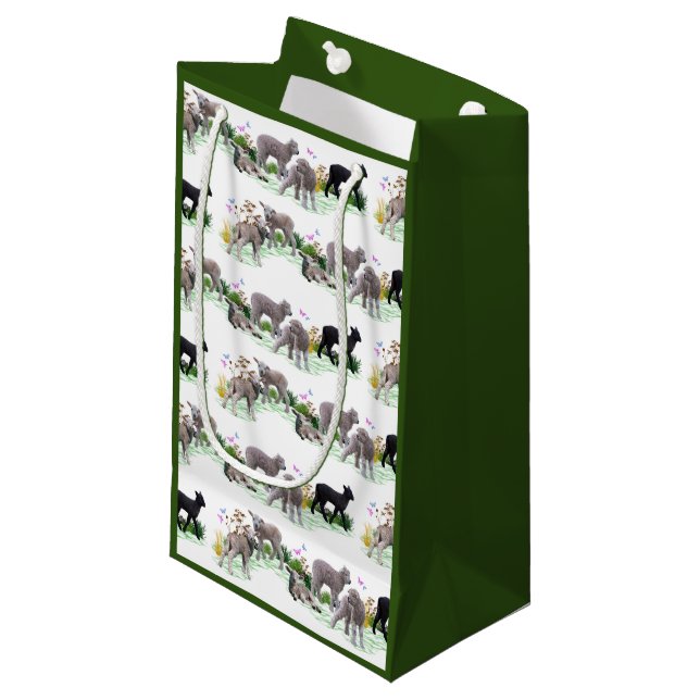 Lamb Meadow Gift Bag (Front Angled)
