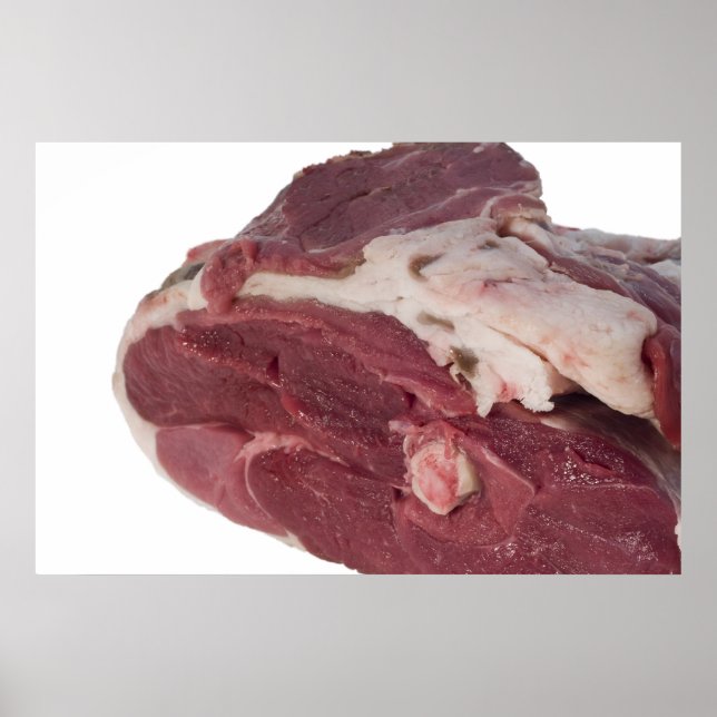 Lamb meat poster (Front)