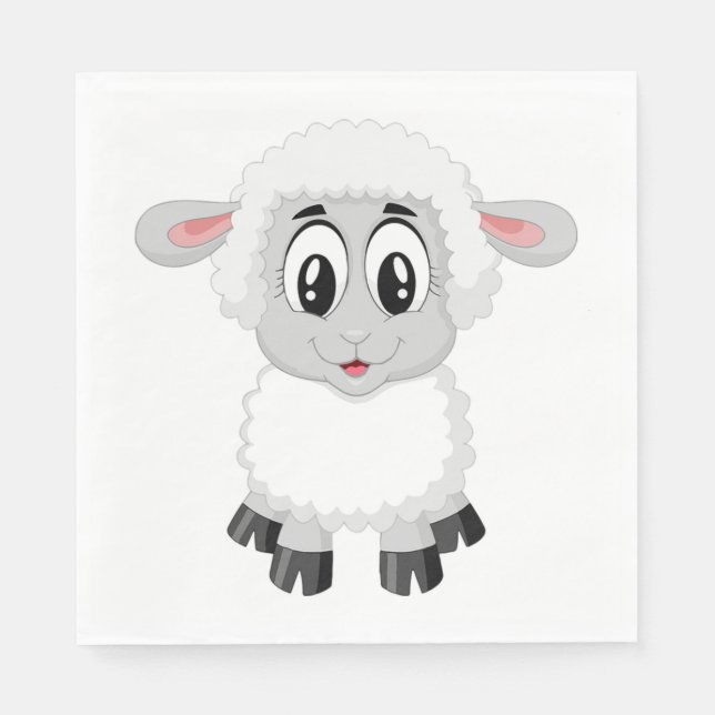 Lamb Napkin (Front)
