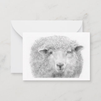 Lamb Note Card