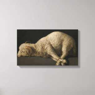 Lamb of God (Agnus Dei) (Sacrificial Animal) Canvas Print
