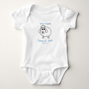 Lamb of God baby body suit Bodysuit