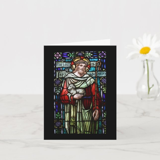Lamb of God Inspirational Note Card (Small Plant)