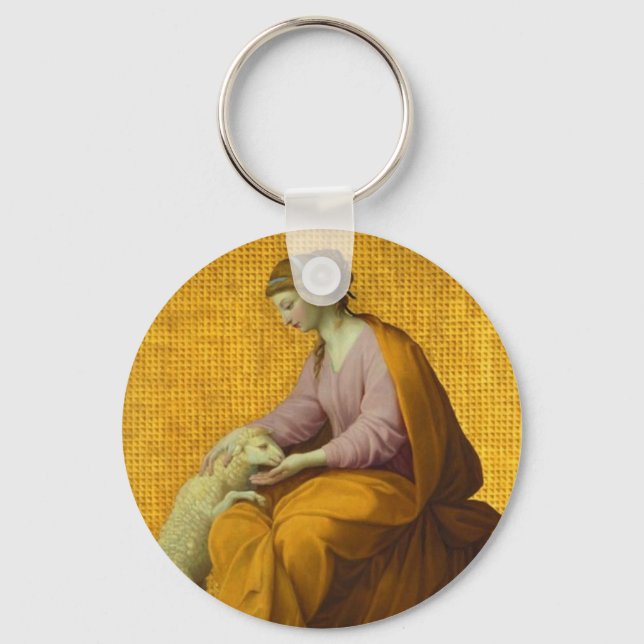 LAMB OF GOD KEY RING (Front)