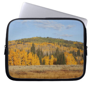 Lambert Hollow, aspen trees Laptop Sleeve