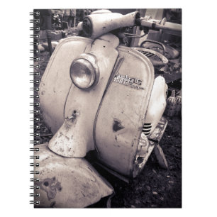 Lambretta 150 ld spiral notebook