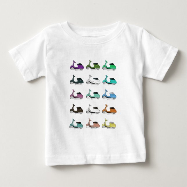Lambretta Pop Art Baby T-Shirt (Front)