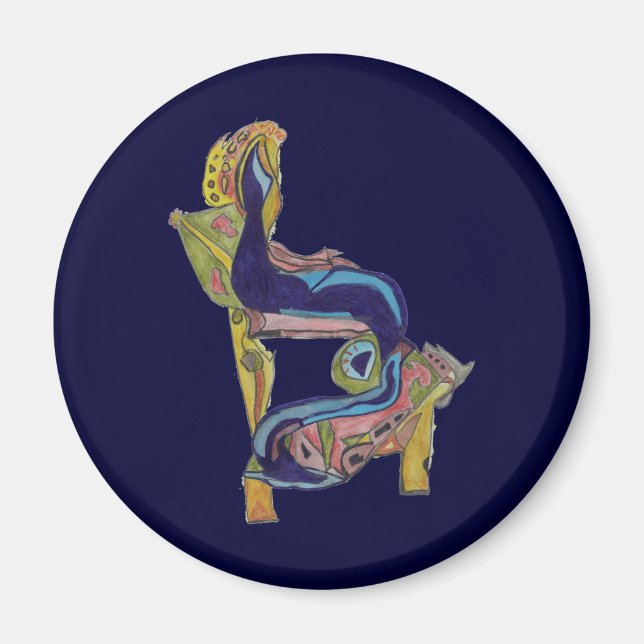 Lamed Magnet (Front)