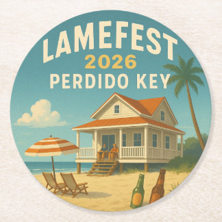Lamefest 2026 Coaster