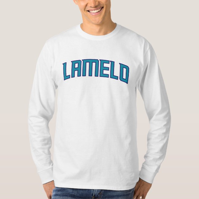 LaMelo Ball - Charlotte Basketball T-Shirt (Front)