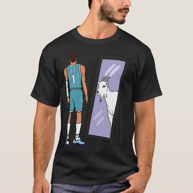 Lamelo Ball Mirror Goat T-Shirt (Front)